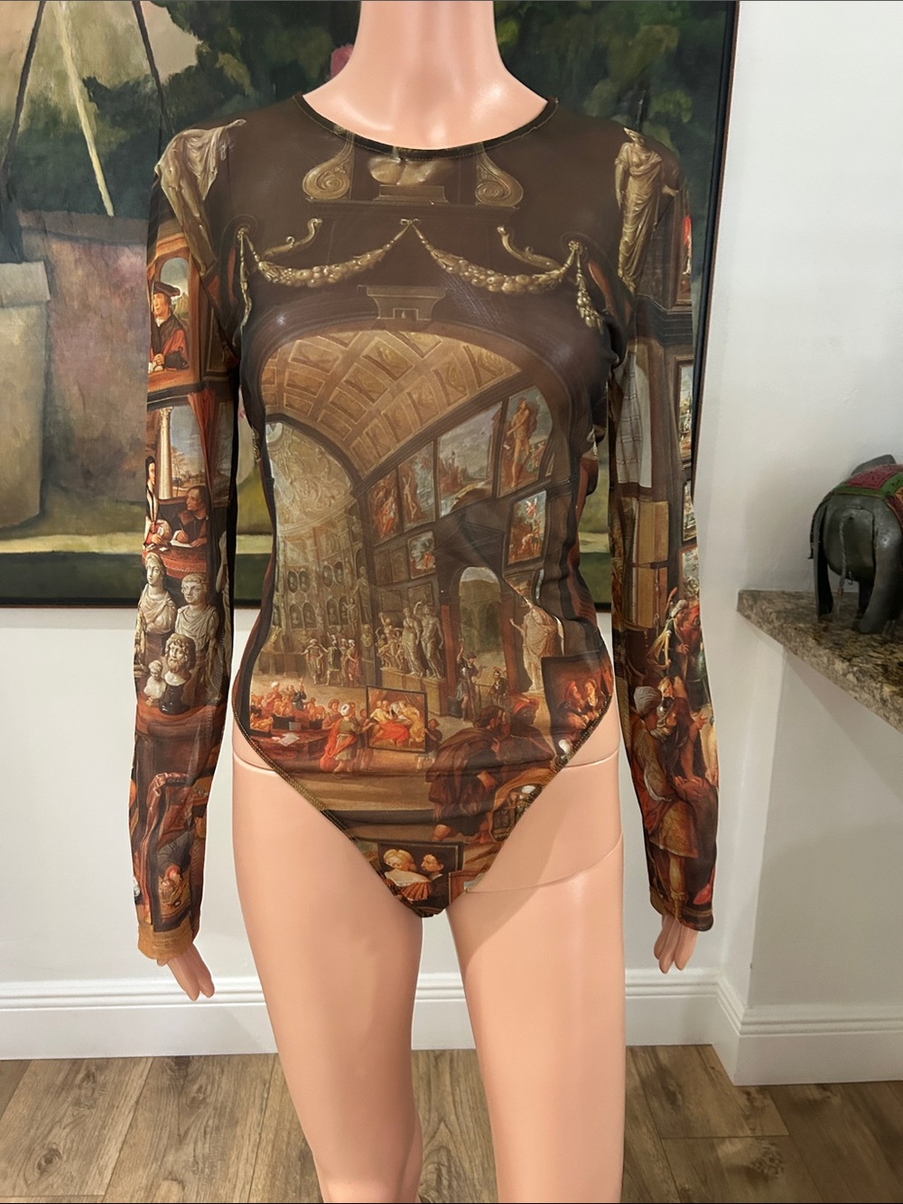 Zara renaissance mesh bodysuit - Picture 5 of 13